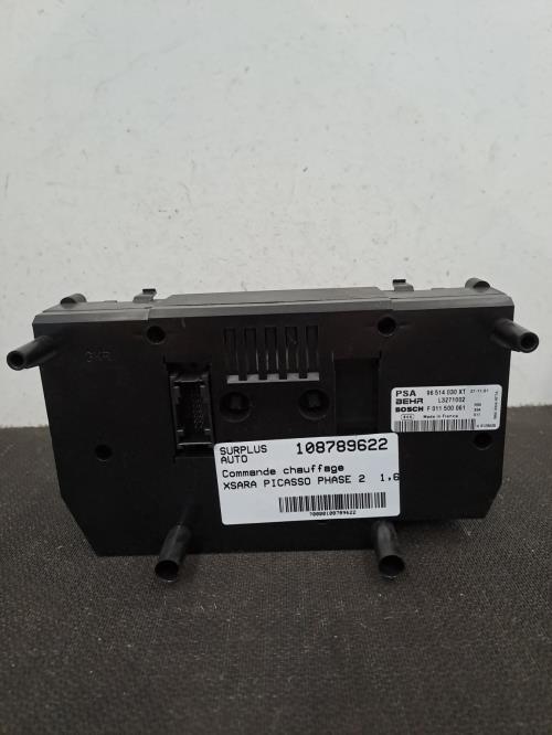 Image Commande chauffage - CITROEN XSARA PICASSO