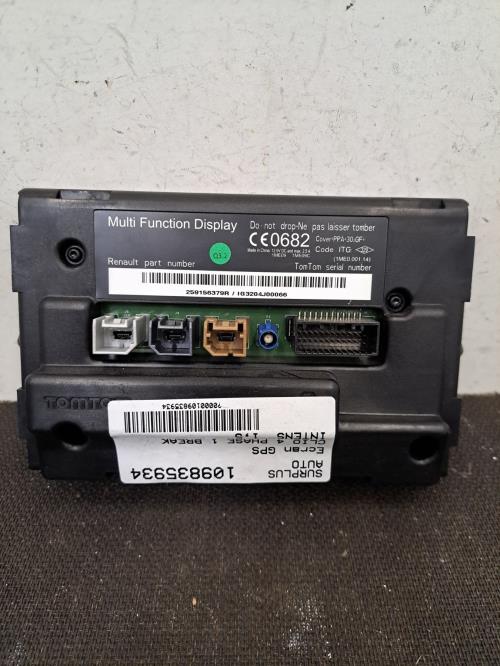 Image Ecran GPS - RENAULT CLIO 4