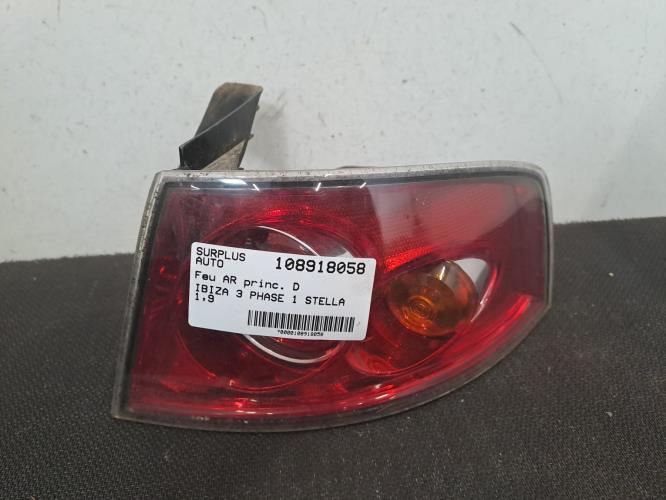 Image Feu arriere principal droit (feux) - SEAT IBIZA 3