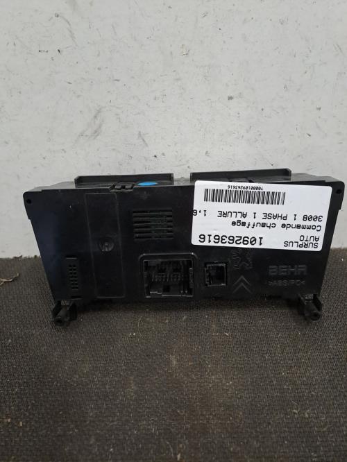 Image Commande chauffage - PEUGEOT 3008 1