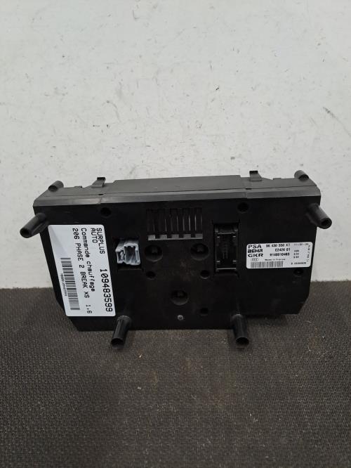 Image Commande chauffage - PEUGEOT 206