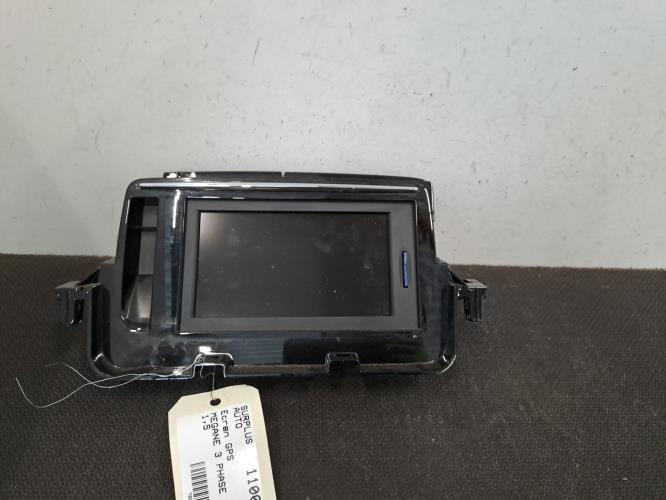 Image Ecran GPS - RENAULT MEGANE 3