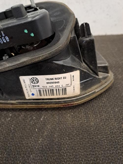 Image Feu arriere secondaire droit (feux) - VOLKSWAGEN GOLF 6
