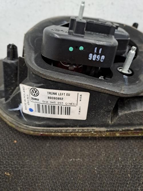 Image Feu arriere secondaire gauche (feux) - VOLKSWAGEN GOLF 6