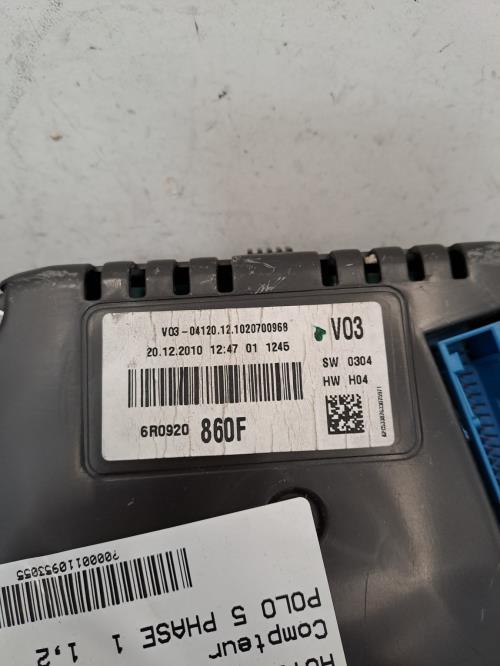 Image Compteur - VOLKSWAGEN POLO 5