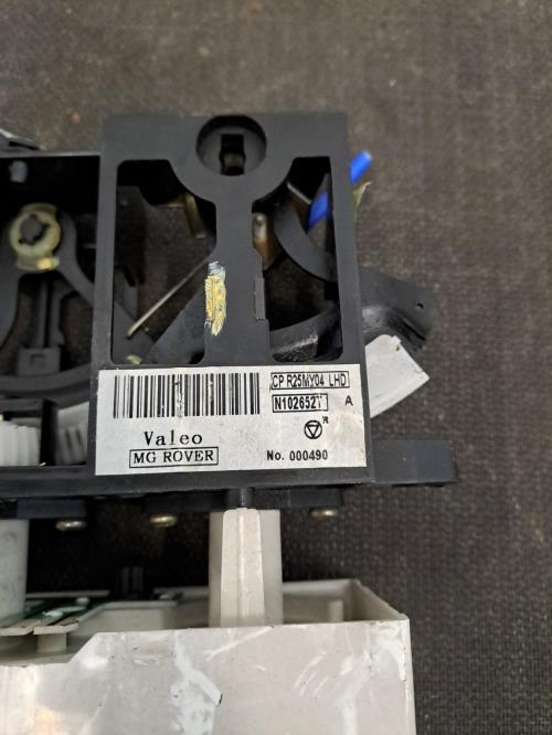 Image Commande chauffage - MG ZR