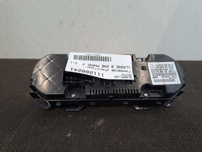 Image Commande chauffage - MERCEDES CLASSE B 246