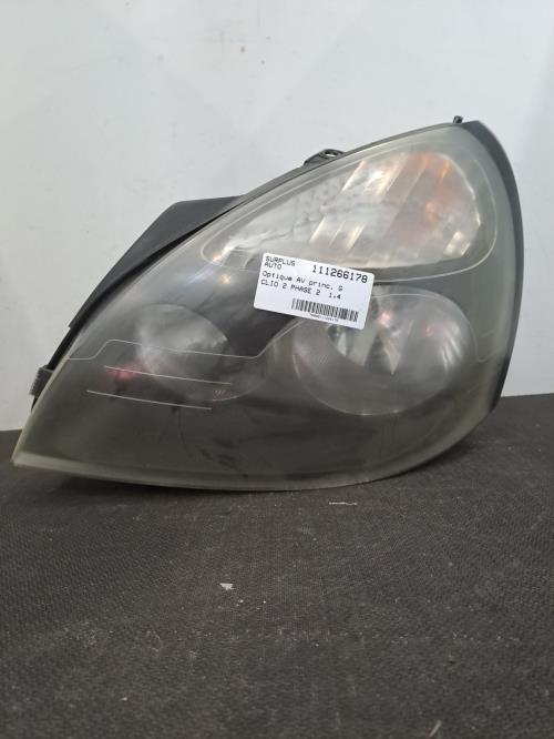 Image Optique avant principal gauche (feux)(phare) - RENAULT CLIO 2
