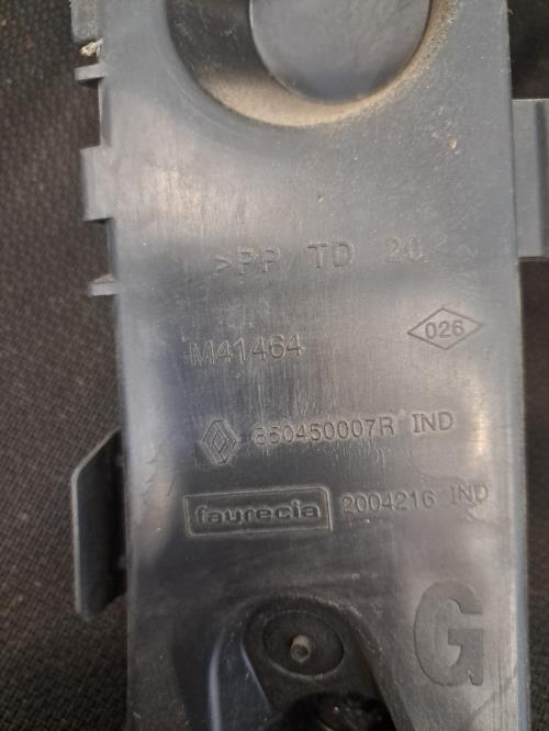 Image Moulure de pare choc arriere - RENAULT SCENIC 3