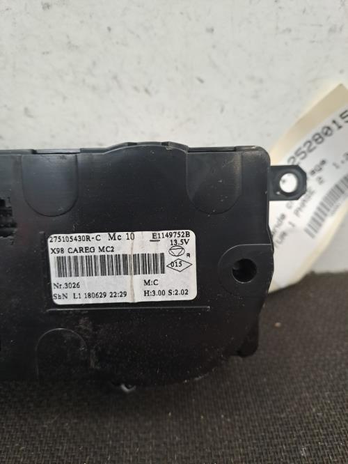 Image Commande chauffage - RENAULT CAPTUR 1