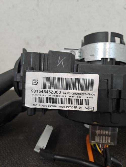 Image Com (Bloc Contacteur Tournant+Commodo Essuie Glace+Commodo Phare) - PEUGEOT 208 1