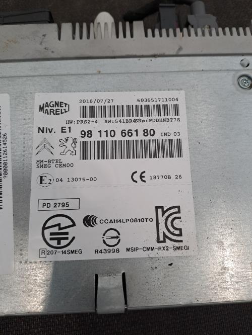 Image Autoradio d'origine - PEUGEOT 208 1
