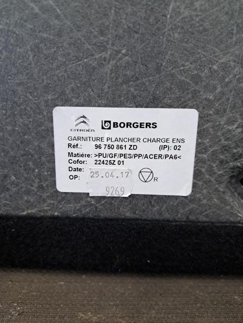 Image Tapis de coffre - CITROEN C3 PICASSO