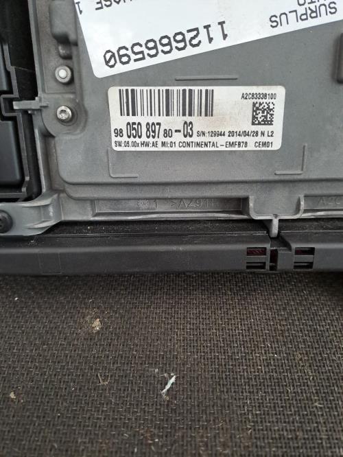 Image Ecran GPS - CITROEN C4 GRAND PICASSO 2