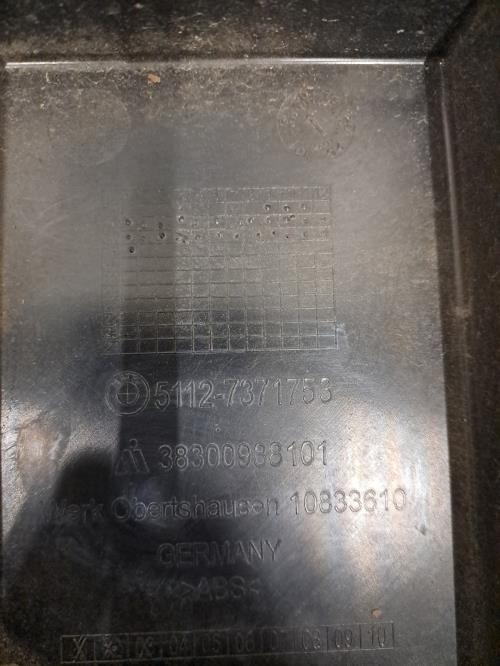 Image Moulure de pare choc arriere - BMW SERIE 1 F21