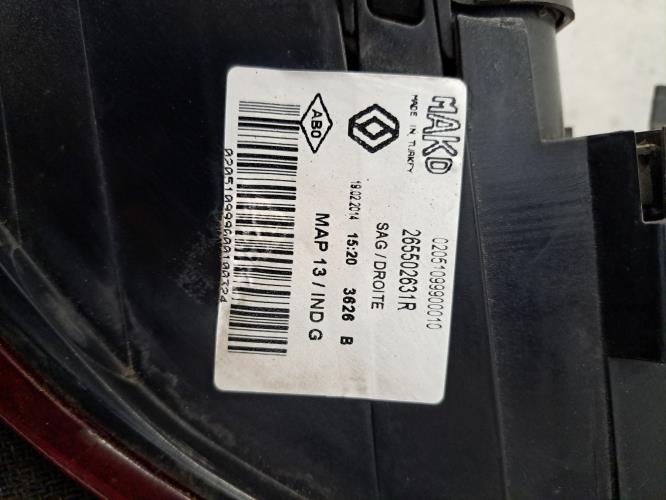Image Feu arriere principal droit (feux) - RENAULT CLIO 4