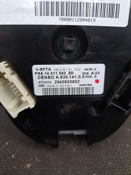 Image Commande chauffage - CITROEN C8