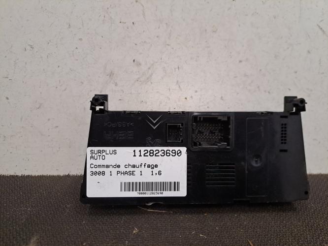 Image Commande chauffage - PEUGEOT 3008 1