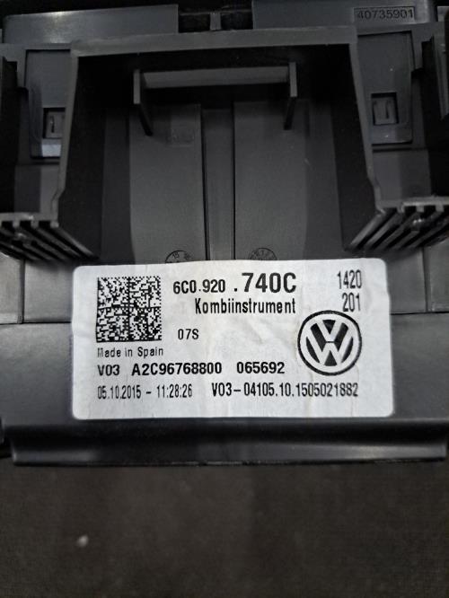 Image Compteur - VOLKSWAGEN POLO 5