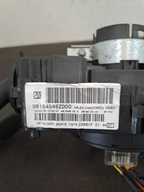 Image Com (Bloc Contacteur Tournant+Commodo Essuie Glace+Commodo Phare) - PEUGEOT 2008 1