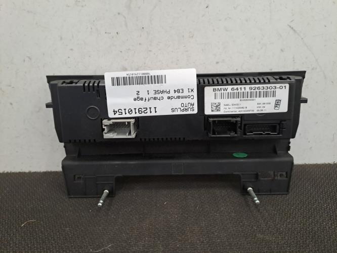 Image Commande chauffage - BMW X1 E84