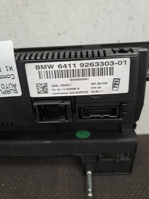 Image Commande chauffage - BMW X1 E84