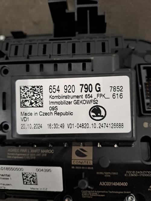 Image Compteur - SKODA FABIA 4