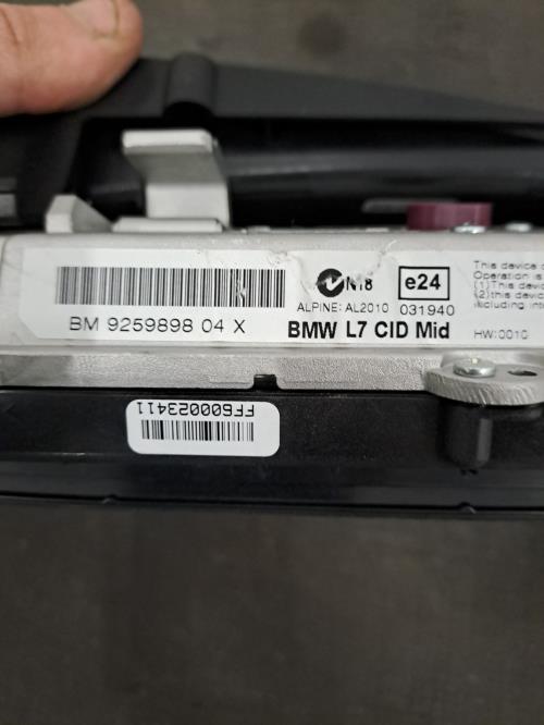 Image Ecran GPS - BMW SERIE 1 F20
