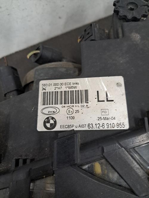 Image Optique avant principal gauche (feux)(phare) - BMW SERIE 3 E46