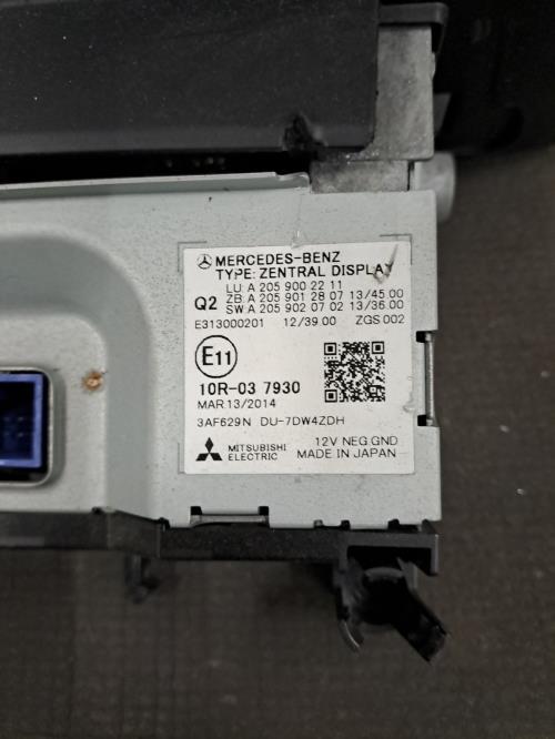 Image Ecran GPS - MERCEDES CLASSE C 205
