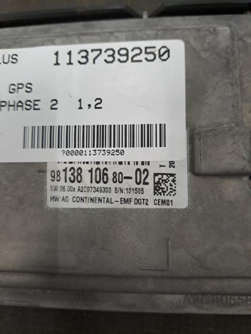 Image Ecran GPS - CITROEN C4 2
