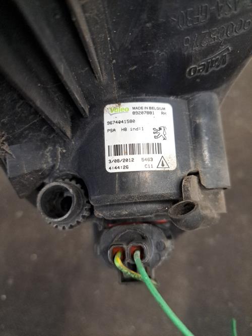 Image Anti brouillard droit (feux) - PEUGEOT 308 1