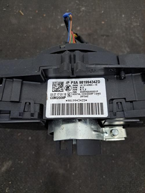 Image Com (Bloc Contacteur Tournant+Commodo Essuie Glace+Commodo Phare) - PEUGEOT 508 1 SW