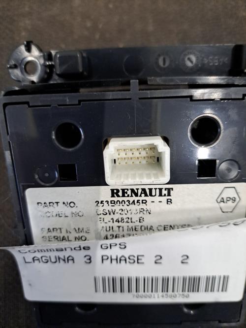 Image Commande GPS - RENAULT LAGUNA 3