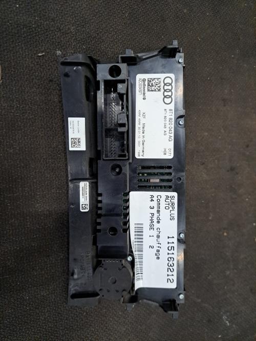 Image Commande chauffage - AUDI A4 3
