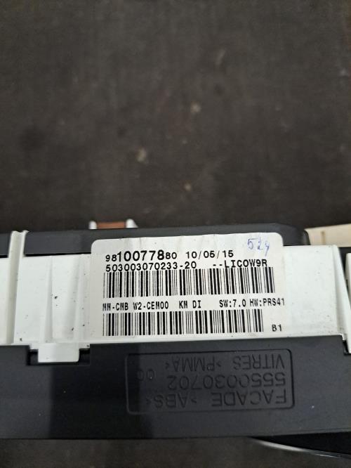 Image Compteur - PEUGEOT 508 1 SW