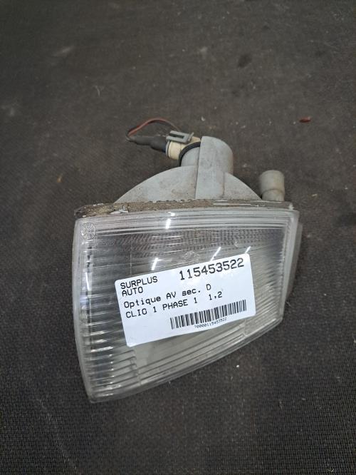 Image Optique avant secondaire droit (feux)(clignotant) - RENAULT CLIO 1