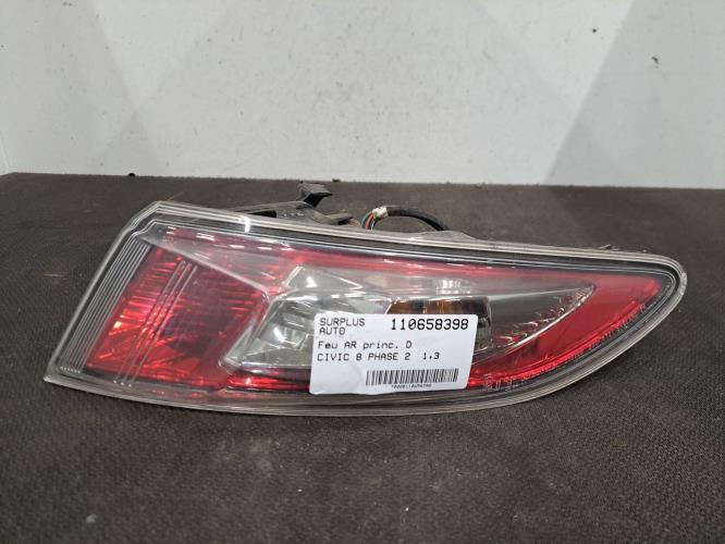 Image Feu arriere principal droit (feux) - HONDA CIVIC 8