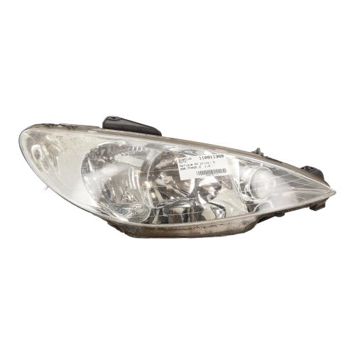 Image Optique avant principal droit (feux)(phare) - PEUGEOT 206