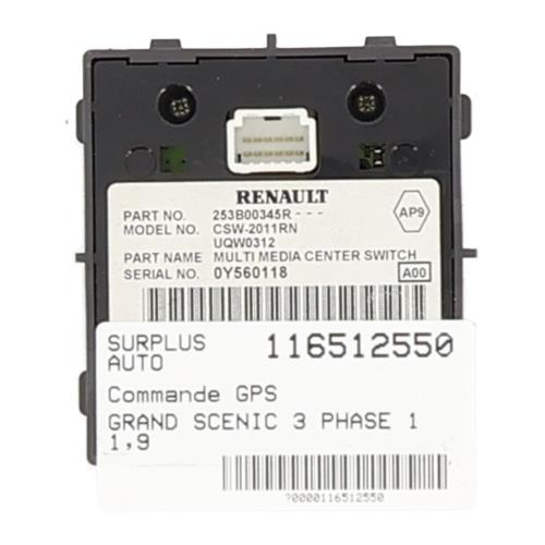 Image Commande GPS - RENAULT GRAND SCENIC 3