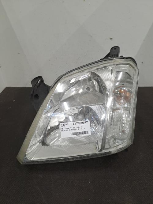 Image Optique avant principal gauche (feux)(phare) - OPEL MERIVA A