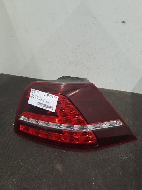 Image Feu arriere principal droit (feux) - VOLKSWAGEN GOLF 7