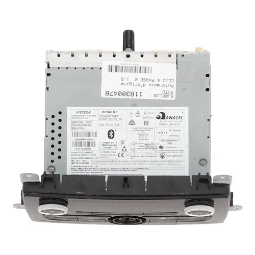Image Autoradio d'origine - RENAULT CLIO 4