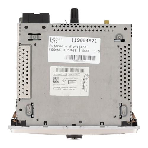 Image Autoradio d'origine - RENAULT MEGANE 3