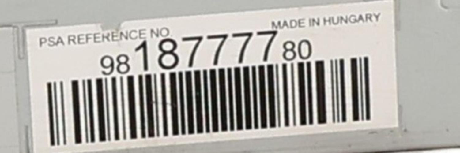 Image Autoradio d'origine - CITROEN C3 3