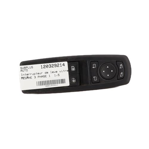 Image Interrupteur de leve vitre avant gauche - RENAULT MEGANE 3
