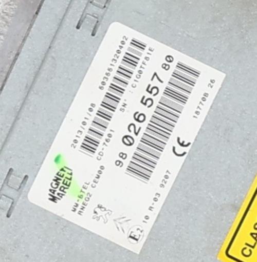 Image Autoradio d'origine - PEUGEOT 508 1