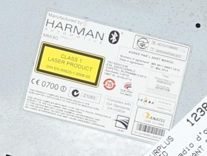 Image Autoradio d'origine - AUDI A6 4