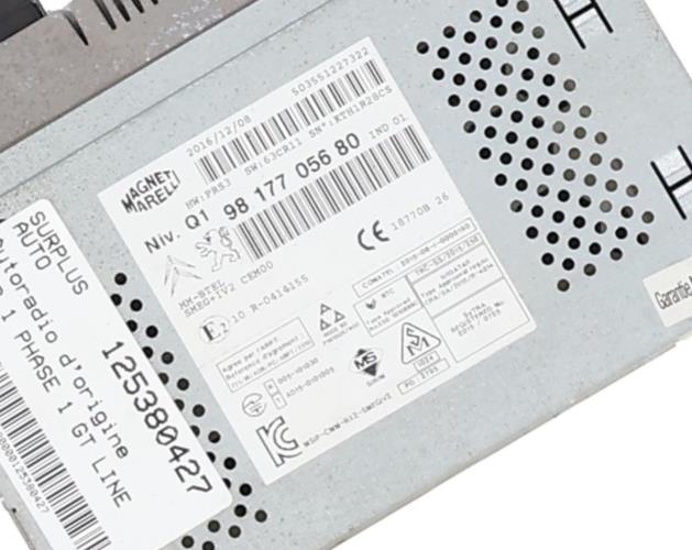 Image Autoradio d'origine - PEUGEOT 2008 1