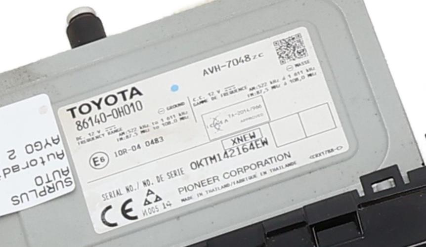 Image Autoradio d'origine - TOYOTA AYGO 2
